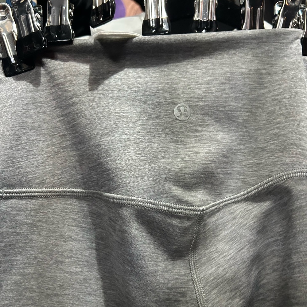 Lululemon Athletica Heather Gray Leggings